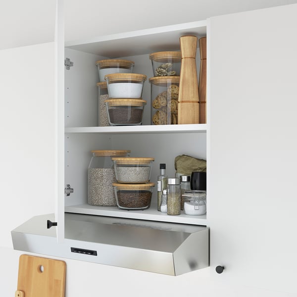 ENHET wall cb w 1 shelf, white, 60x30x60 cm