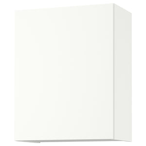 ENHET wall cabinet with door, white, 60x32x75 cm