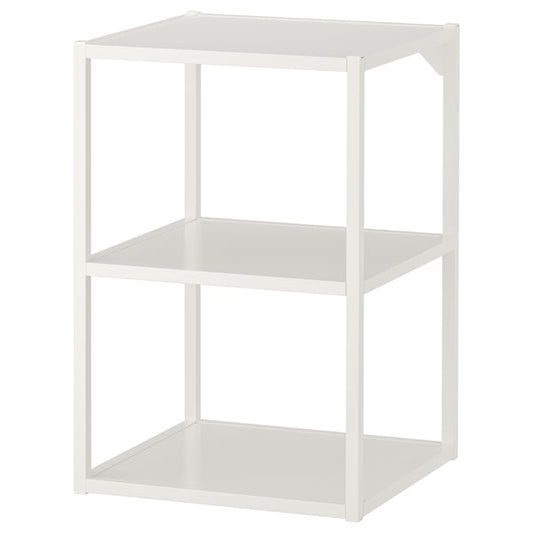 ENHET base fr w shelves, white, 40x40x60 cm