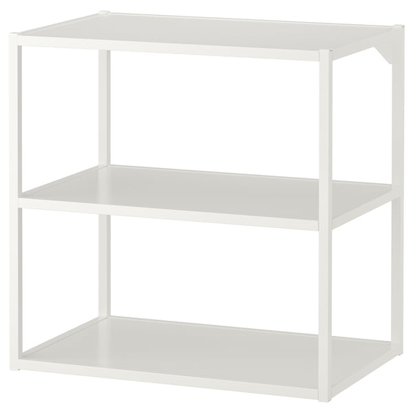 ENHET base fr w shelves, white, 60x40x60 cm