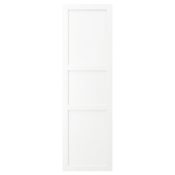 ENKÖPING door, white wood effect, 60x200 cm