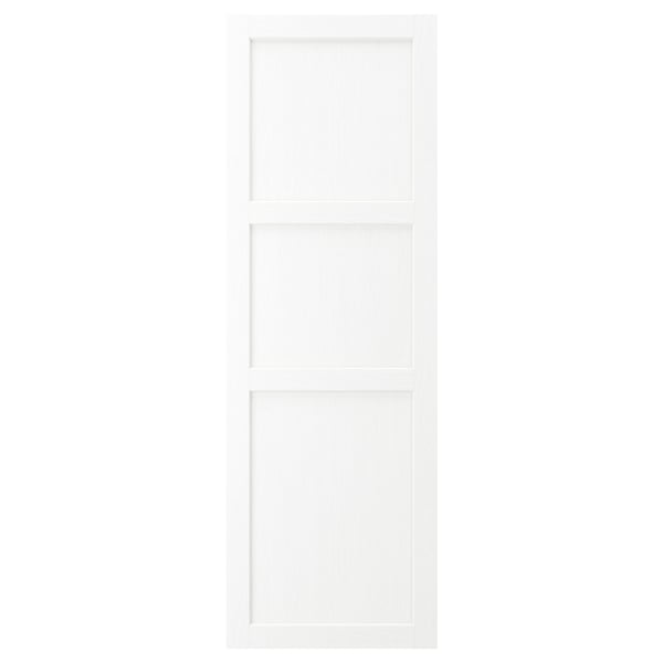 ENKÖPING door, white wood effect, 60x180 cm