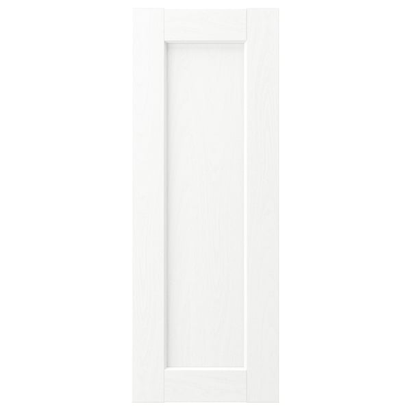 ENKÖPING door, white wood effect, 30x80 cm