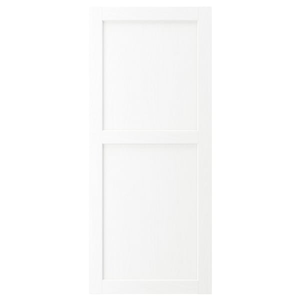 ENKÖPING door, white wood effect, 60x140 cm