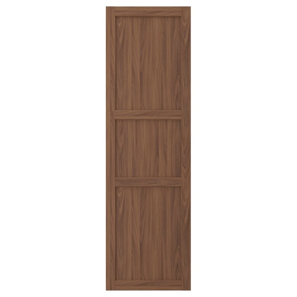 ENKÖPING door, brown walnut effect, 60x200 cm