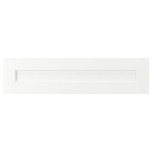 ENKÖPING drawer front, white wood effect, 80x20 cm