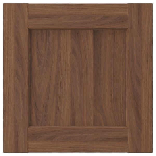 ENKÖPING drawer front, brown walnut effect, 40x40 cm