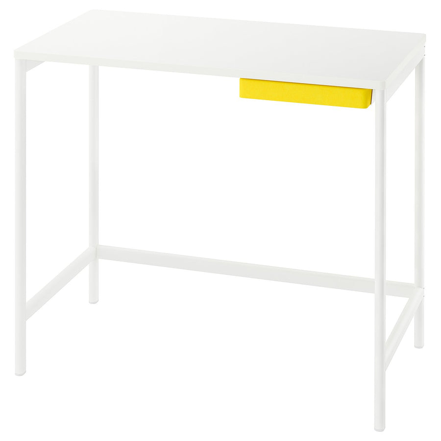 ENKROKEN / LOBERGET desk and chair, white, 67x90x67 cm