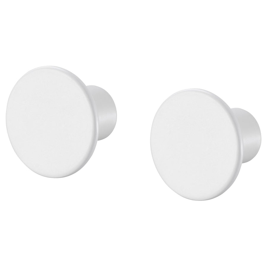 ENUDDEN hook, white, 4 cm, 2 pack