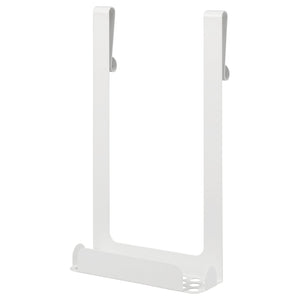 ENUDDEN hanging shower shelf with hooks, white, 31x9x51 cm