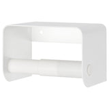 ENUDDEN toilet roll holder, white, 9x13x8 cm