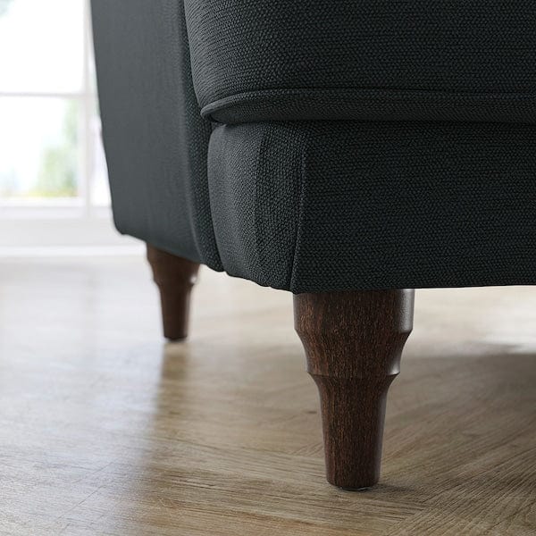 Ikea ESSEBODA - 2-seat sofa, Knäbäck anthracite / brown ,