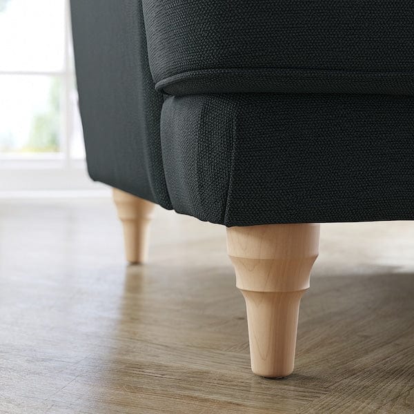 Ikea ESSEBODA - 3-seater sofa, Knäbäck/anthracite birch ,