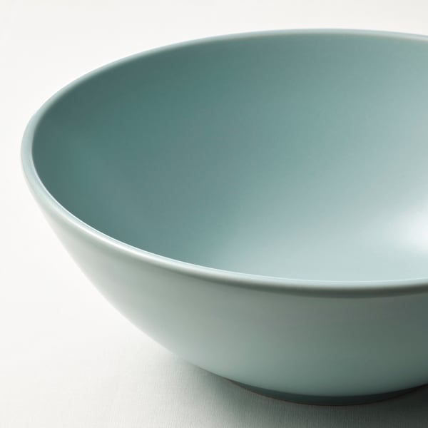 FÄRGKLAR bowl, matt light turquoise, 16 cm, 4 pack