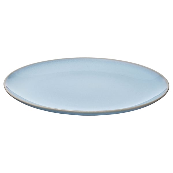 FÄRGKLAR plate, light blue, 26 cm