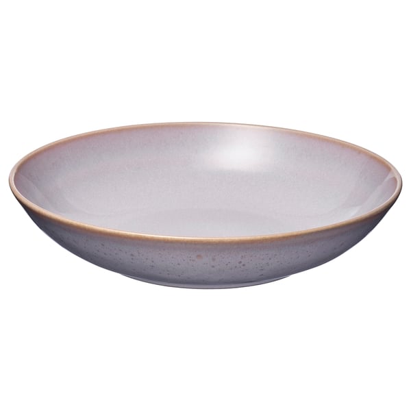 FÄRGKLAR deep plate, light pink, 23 cm