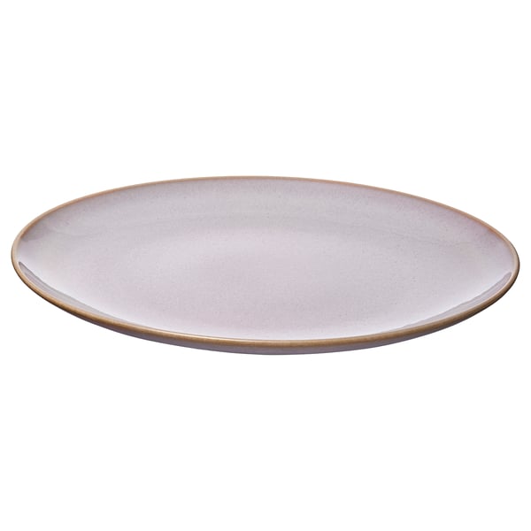 FÄRGKLAR plate, light pink, 26 cm