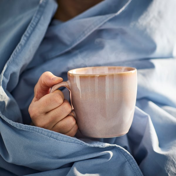 FÄRGKLAR mug, light pink, 42 cl