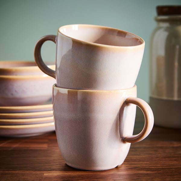 FÄRGKLAR mug, light pink, 42 cl