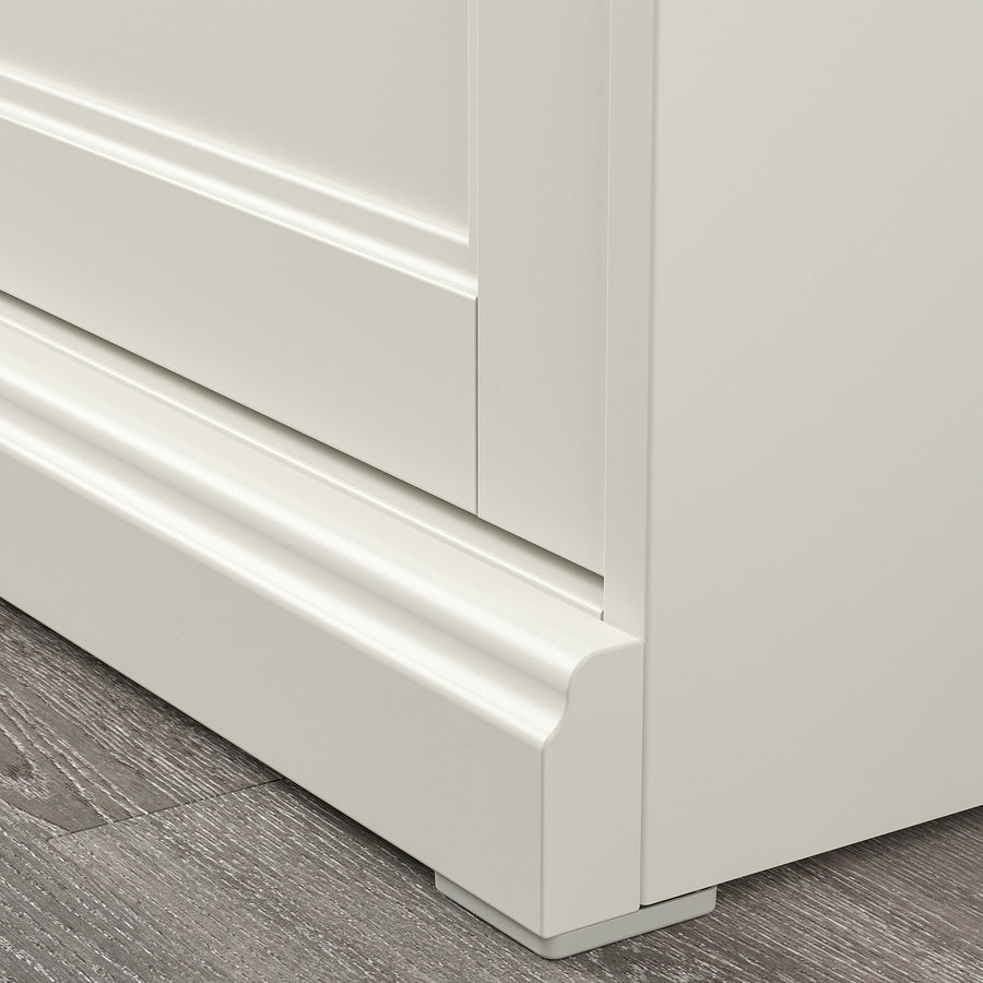 FÅGELFJÄLLET chest of 4 drawers, off-white, 82x51x101 cm