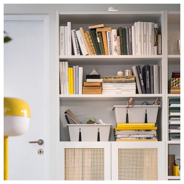 Ikea FÅNGGRÖDA - Insert with compartments, light grey, 35x24x14 cm