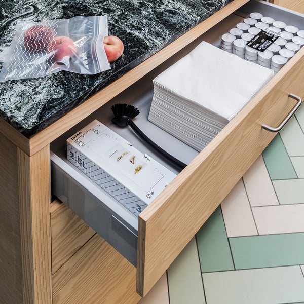 FANTASTISK paper napkin, white, 40x40 cm