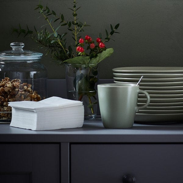 Ikea FANTASTISK - Paper napkin, white, 24x24 cm