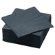 FANTASTISK paper napkin, dark grey, 24x24 cm, 50 pack