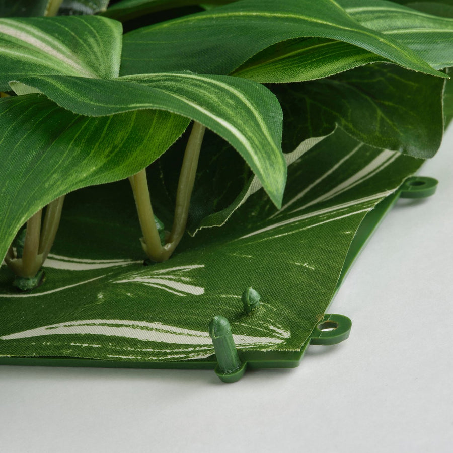 FEJKA artificial plant, wall mounted in/outdoor/foliage, 25x25 cm