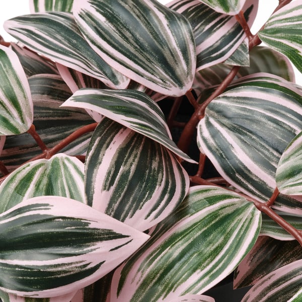 FEJKA artificial potted plant, in/outdoor Spiderwort/lilac, 12 cm