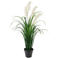 FEJKA artificial potted plant, in/outdoor/grass, 17 cm