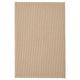 FINTSEN bath mat, beige, 40x60 cm