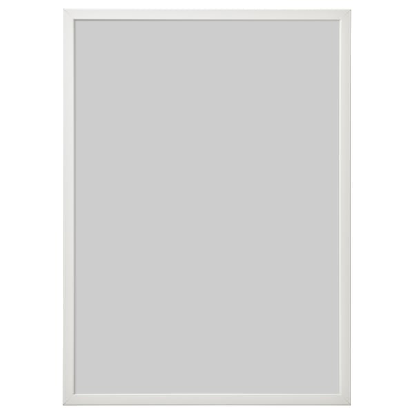 FISKBO frame, white, 50x70 cm