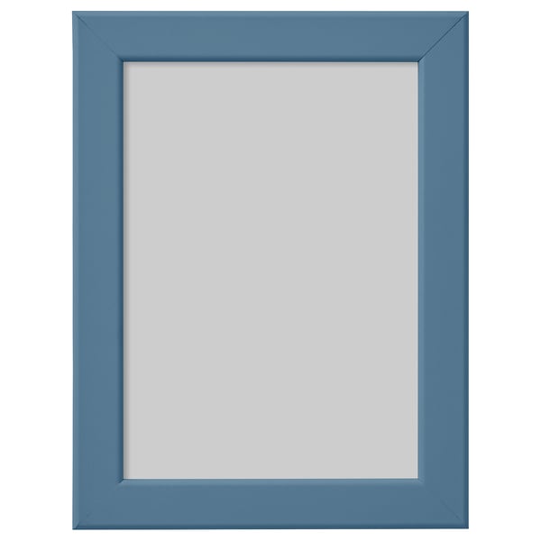 FISKBO frame, dark grey-blue, 13x18 cm