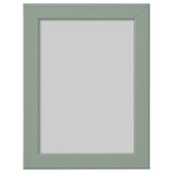 FISKBO frame, light grey-green, 13x18 cm