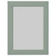 FISKBO frame, light grey-green, 13x18 cm