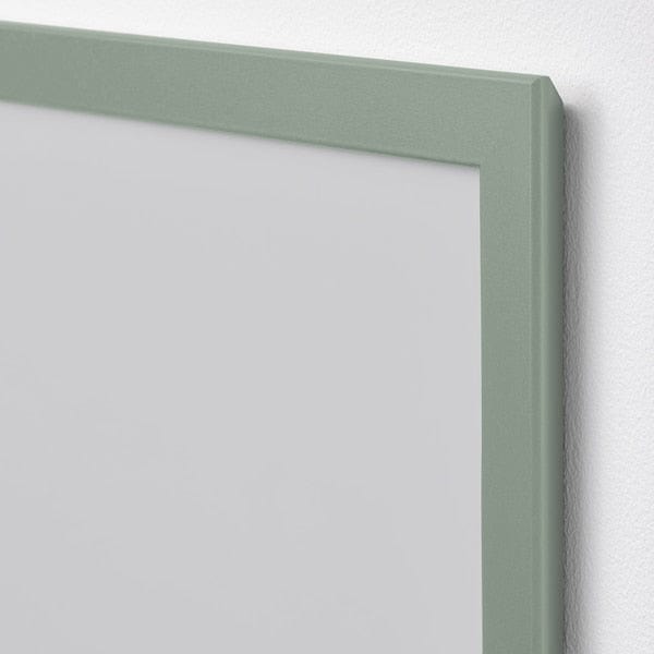 Ikea FISKBO - Frame, light grey-green, 13x18 cm