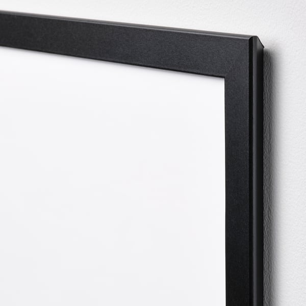 FISKBO frame, black, 50x70 cm