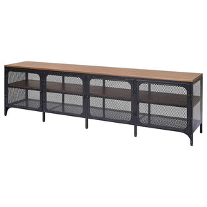 Ikea FJÄLLBO - TV cabinet, black,198x45x54 cm