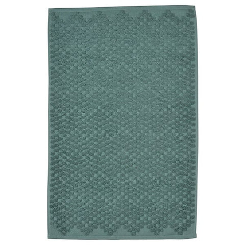 Ikea FJÄLLKATTFOT - Bath mat, turquoise, 50x80 cm