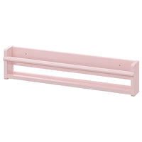 FLISAT wall storage, pale pink, 70x9x16 cm