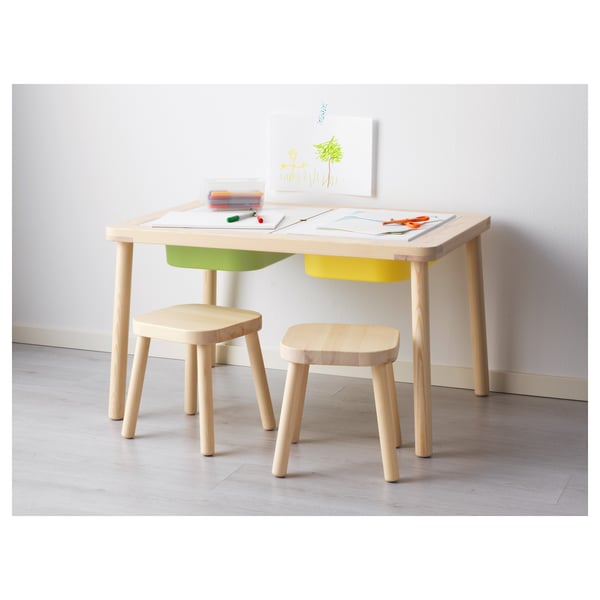 FLISAT children's table, 83x58 cm
