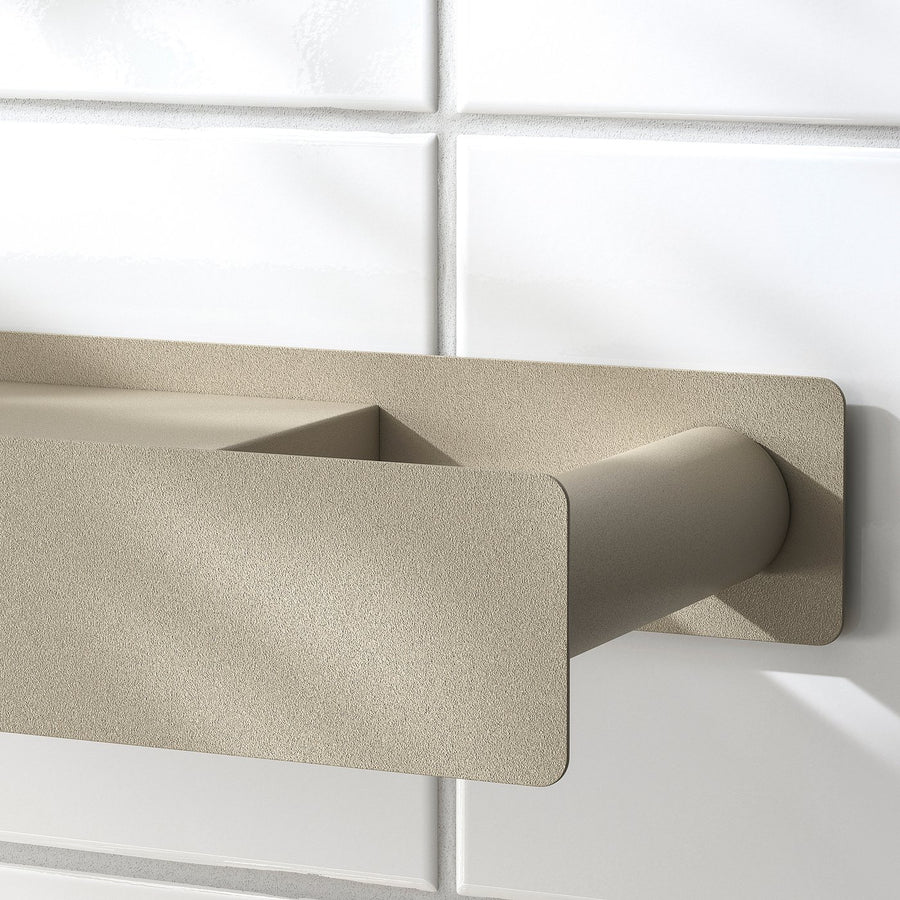 FLORSJÖN toilet roll holder, beige, 29x5x13 cm