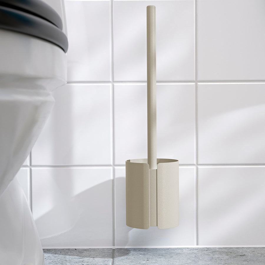 FLORSJÖN toilet brush, beige, 9 cm