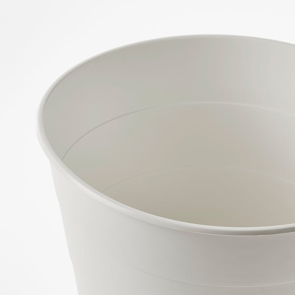 FNISS waste bin, white, 10 l