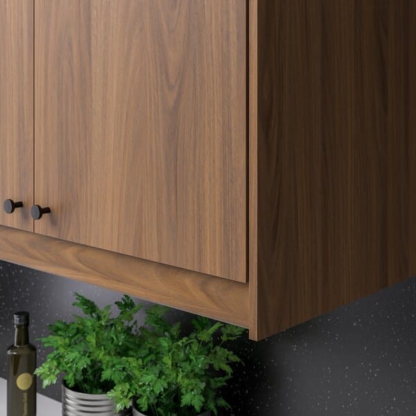 Ikea FÖRBÄTTRA - Deco strip, brown walnut effect, 221 cm
