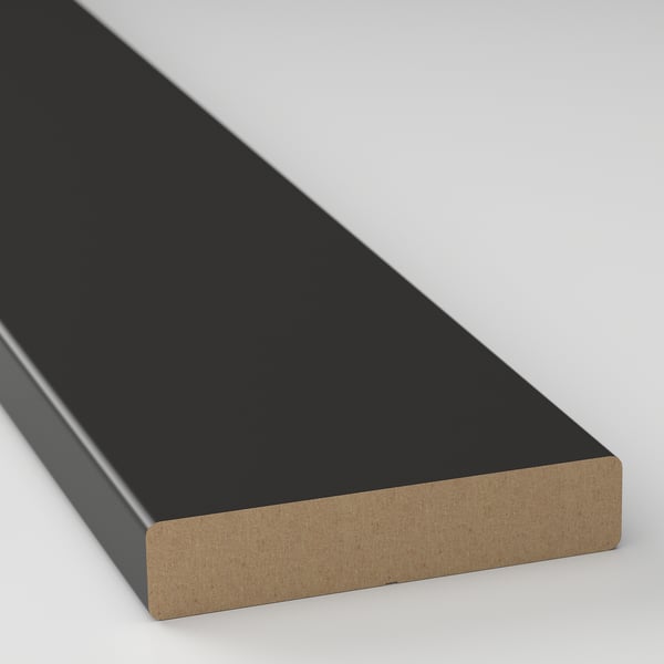 FÖRBÄTTRA deco strip, matt anthracite, 221x1 cm