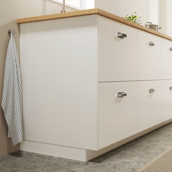 FÖRBÄTTRA cover panel, white, 39x106 cm