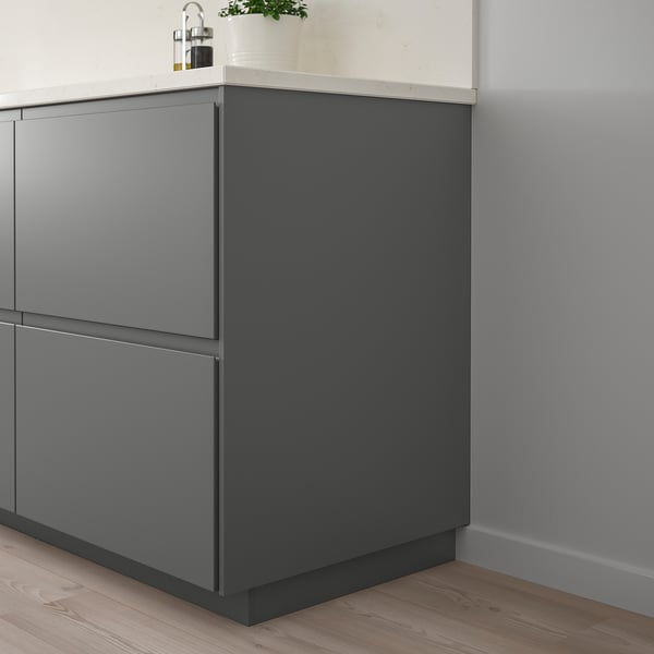 FÖRBÄTTRA cover panel, dark grey, 39x240 cm