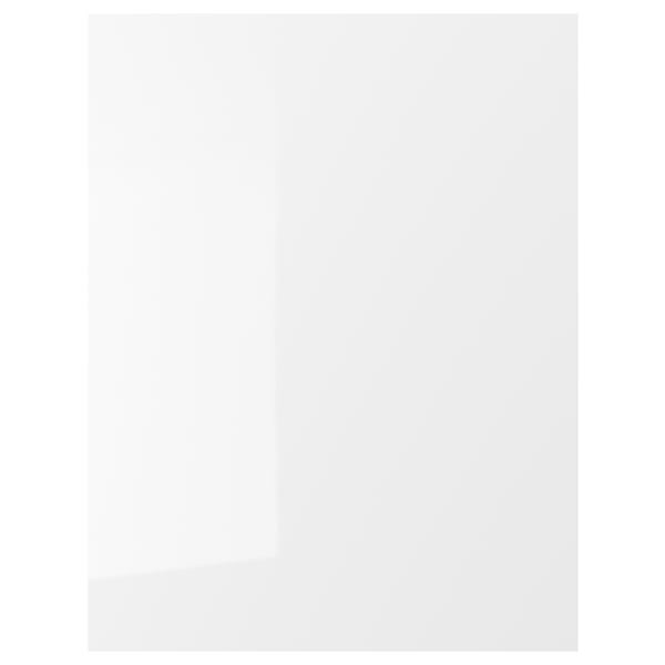 FÖRBÄTTRA cover panel, high-gloss white, 62x80 cm